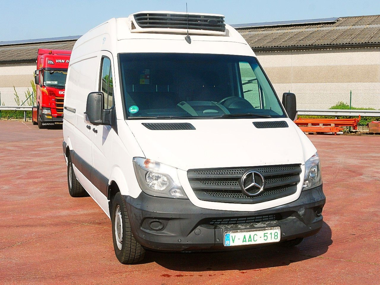 Mercedes-Benz 313 SPRINTER KUHLKASTENWAGEN CARRIER XARIOS -20C - Furgoneta frigorifica: foto 1 Mercedes-Benz 313 SPRINTER KUHLKASTENWAGEN CARRIER XARIOS -20C - Furgoneta frigorifica: foto 1
