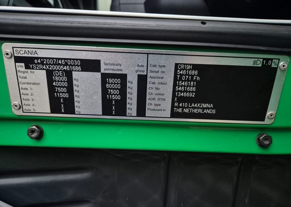 Cabeza tractora Scania R410: foto 37 Cabeza tractora Scania R410: foto 37