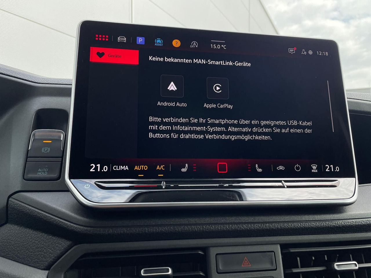 Furgón MAN TGE 3.180 L4H3 Kasten STANDHZ ACC LED SITZHZ: foto 21