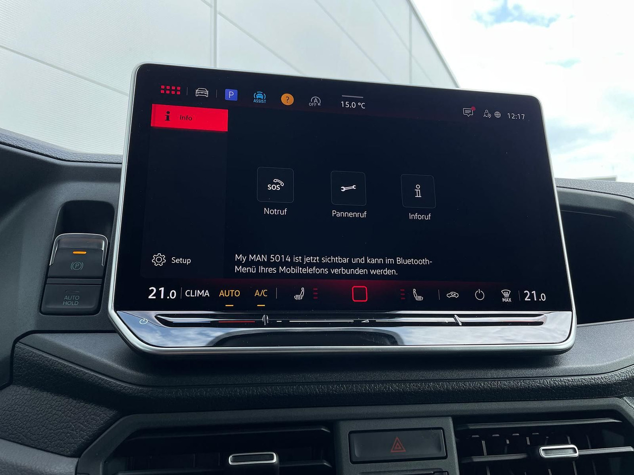 Furgón MAN TGE 3.180 L4H3 Kasten STANDHZ ACC LED SITZHZ: foto 19