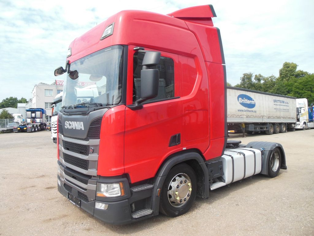 Scania R450 LOWDECK, RETARDER, STANDKLIMA, VOLL LUFT - Cabeza tractora: foto 1 Scania R450 LOWDECK, RETARDER, STANDKLIMA, VOLL LUFT - Cabeza tractora: foto 1