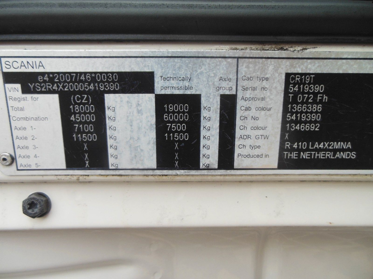Cabeza tractora Scania S 410, STANDART, RETARDER: foto 21
