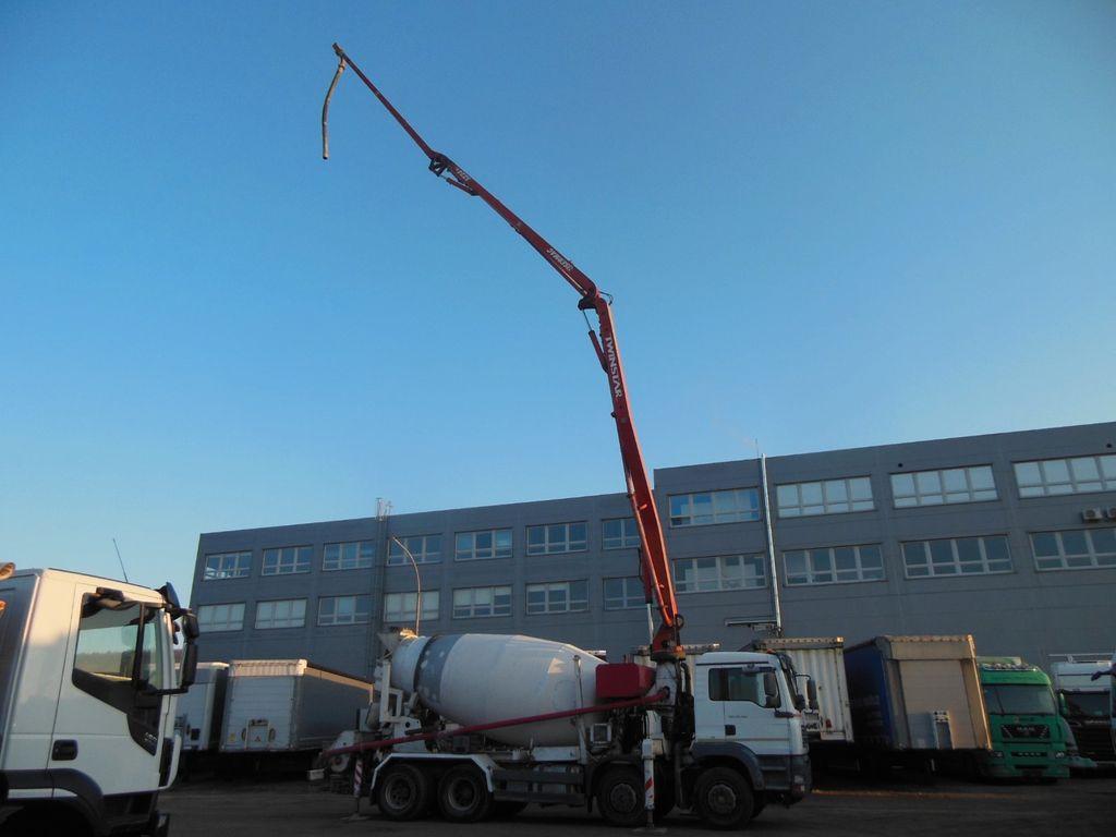 Leasing para MAN TGA 35.410, 8X4, MIX + PUMPE 24M  MAN TGA 35.410, 8X4, MIX + PUMPE 24M: foto 17