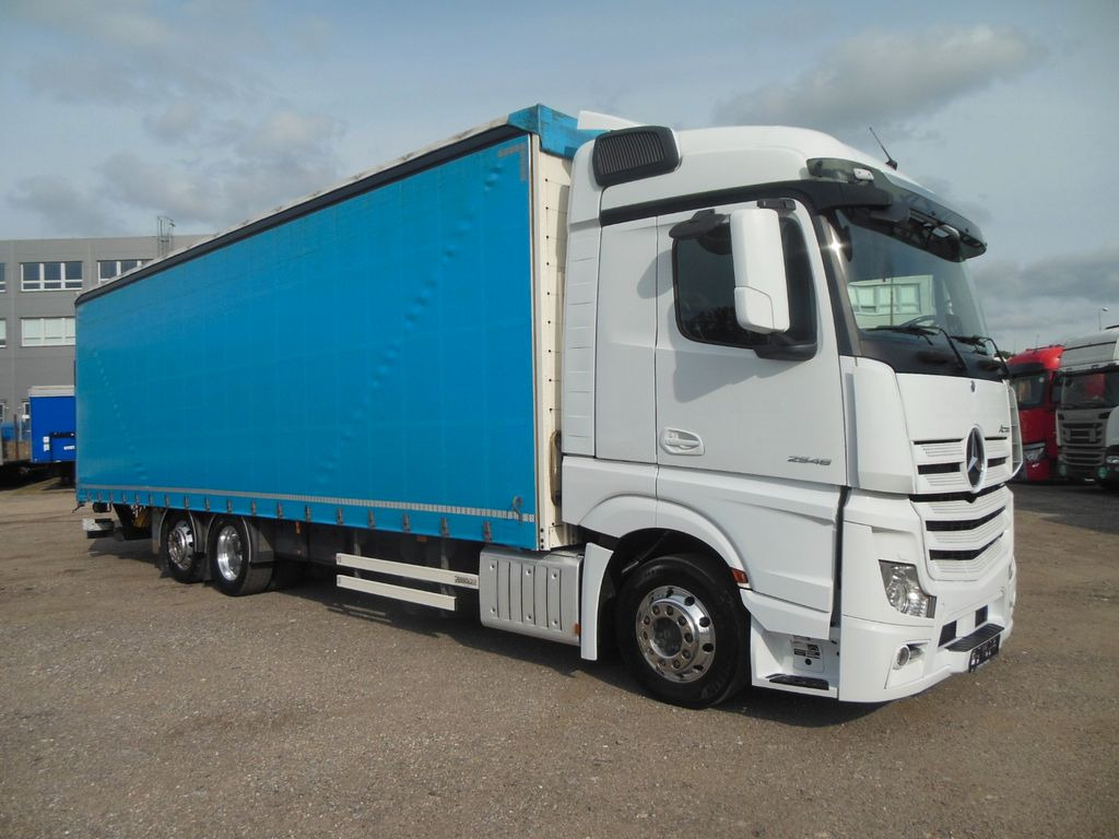 Mercedes-Benz ACTROS 2546, 24 PALETTEN, LBW, ALU FELGEN, TOP!! - Camión lona: foto 2 Mercedes-Benz ACTROS 2546, 24 PALETTEN, LBW, ALU FELGEN, TOP!! - Camión lona: foto 2