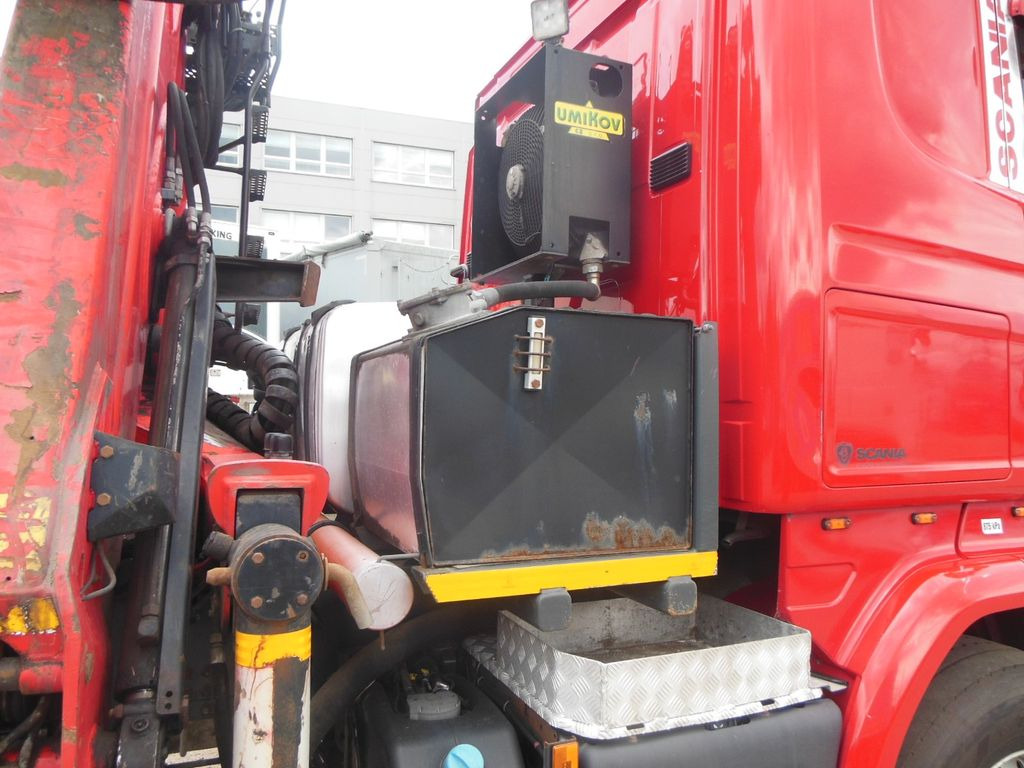 Camión forestal, Camión grúa Scania R450,6X4, KRAN, EPSILON 170 + UMIKOV TELESKOP: foto 11