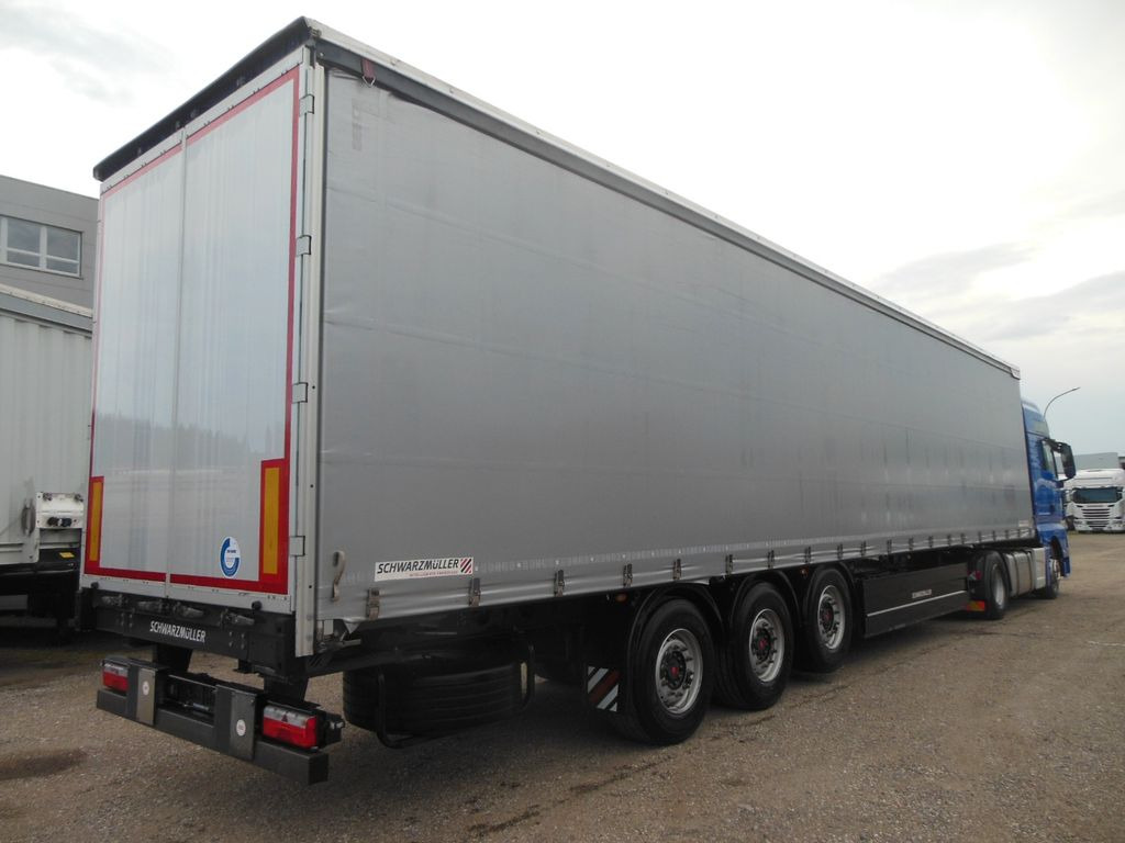 Schwarzmüller S1, BORDWÄNDE, PALETTEN BOX, LIFT ACHSE, TOP!!! - Semirremolque lona: foto 2 Schwarzmüller S1, BORDWÄNDE, PALETTEN BOX, LIFT ACHSE, TOP!!! - Semirremolque lona: foto 2
