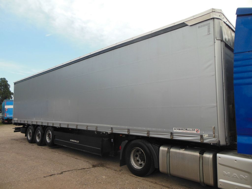 Schwarzmüller S1, BORDWÄNDE, PALETTEN BOX, LIFT ACHSE, TOP!!! - Semirremolque lona: foto 4 Schwarzmüller S1, BORDWÄNDE, PALETTEN BOX, LIFT ACHSE, TOP!!! - Semirremolque lona: foto 4