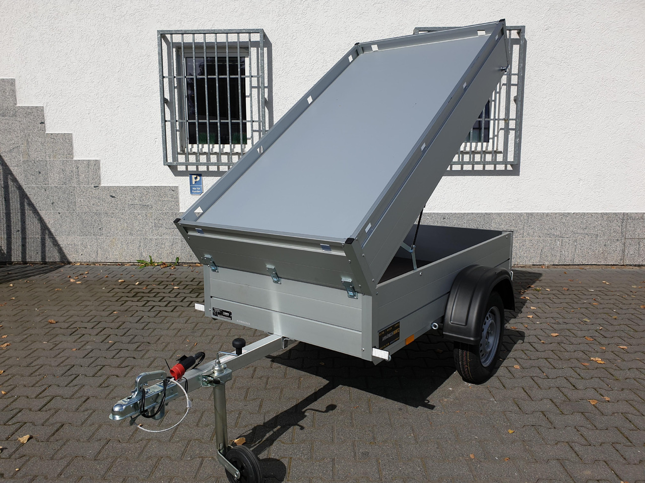 ALUBOXX Deckelanhänger GT 750 HT 201x101x48 cm (XS) 750kg - Remolque de coche: foto 1 ALUBOXX Deckelanhänger GT 750 HT 201x101x48 cm (XS) 750kg - Remolque de coche: foto 1