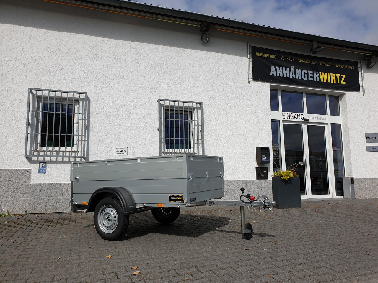 ALUBOXX Deckelanhänger GT 750 HT 201x101x48 cm (XS) 750kg - Remolque de coche: foto 5 ALUBOXX Deckelanhänger GT 750 HT 201x101x48 cm (XS) 750kg - Remolque de coche: foto 5