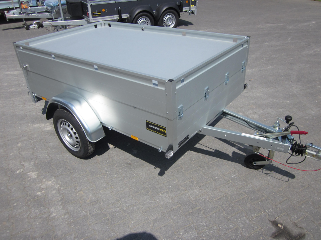 ALUBOXX Deckelanhänger GTB 1200 HT 251x126x48cm (S) 1160kg - Remolque de coche: foto 2 ALUBOXX Deckelanhänger GTB 1200 HT 251x126x48cm (S) 1160kg - Remolque de coche: foto 2