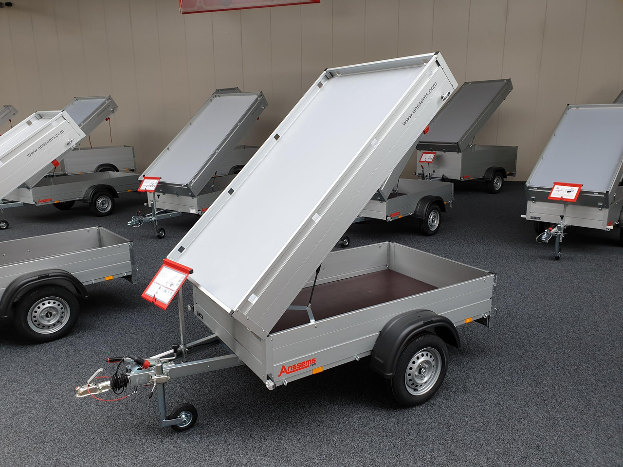 ALUBOXX Deckelanhänger GTB 750 HT 211x126x48 (XS) 750kg Winter Aktion - Remolque de coche: foto 2 ALUBOXX Deckelanhänger GTB 750 HT 211x126x48 (XS) 750kg Winter Aktion - Remolque de coche: foto 2