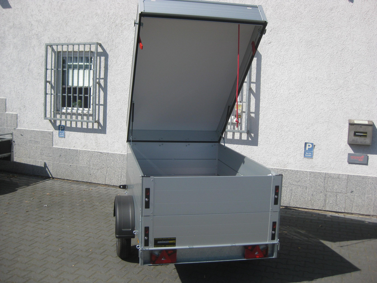 ALUBOXX Deckelanhänger GTB 750 VT1 211x126x83cm (XS) 750kg - Remolque de coche: foto 5 ALUBOXX Deckelanhänger GTB 750 VT1 211x126x83cm (XS) 750kg - Remolque de coche: foto 5