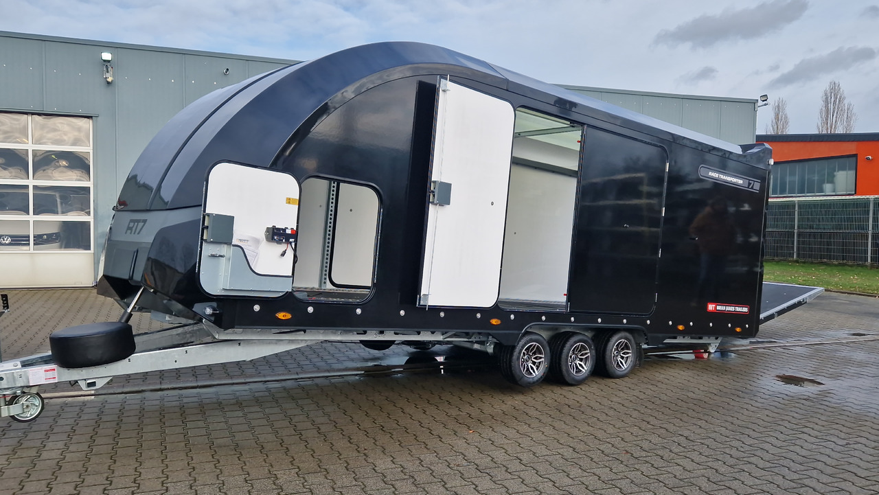 BJT Race Transporter 7 397-6023-35-3-10-B 600x228x189cm black Alufelgen Tridem 3500kg - Remolque portavehículos: foto 3 BJT Race Transporter 7 397-6023-35-3-10-B 600x228x189cm black Alufelgen Tridem 3500kg - Remolque portavehículos: foto 3