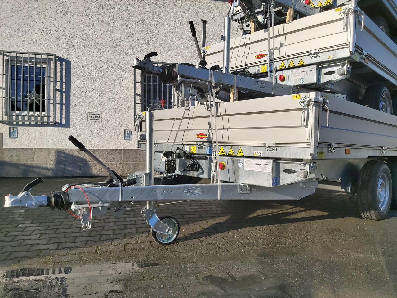 Böckmann Kipper DK AL 4121/35 Profi Elektrisch + NHP (XL) 3500kg Modell 2022 - Remolque volquete: foto 2 Böckmann Kipper DK AL 4121/35 Profi Elektrisch + NHP (XL) 3500kg Modell 2022 - Remolque volquete: foto 2