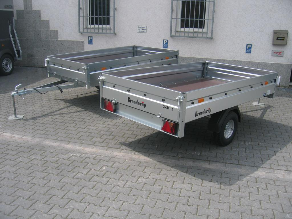 Brenderup 3205 SUB 750 204x142x35cm (XS) 750kg TOPSELLER - Remolque plataforma/ Caja abierta: foto 4 Brenderup 3205 SUB 750 204x142x35cm (XS) 750kg TOPSELLER - Remolque plataforma/ Caja abierta: foto 4