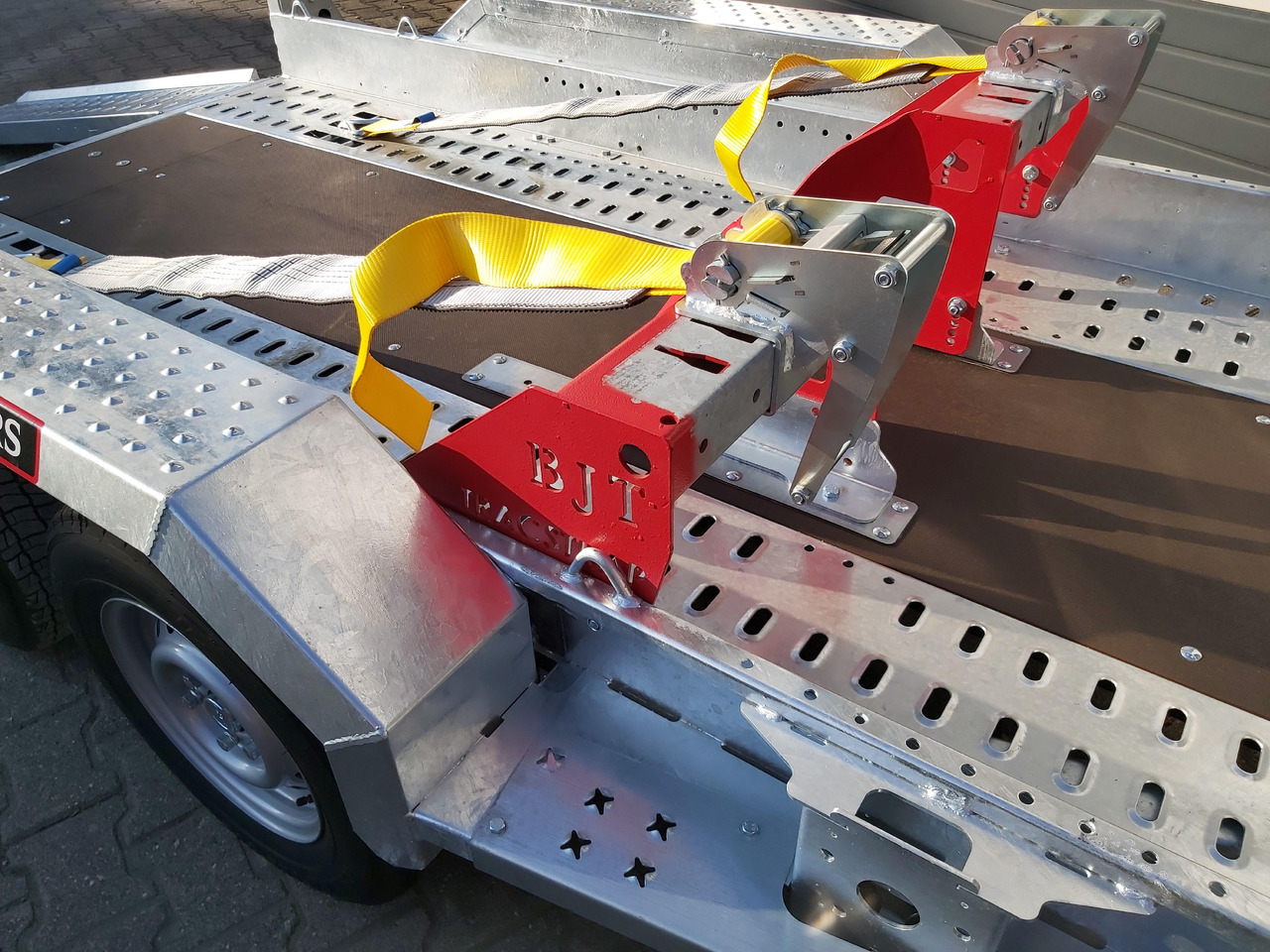 Brian James Digger Plant 543-2813-27 280x130cm Schaufelablage Rampen Trac Strap System 2700kg - Remolque porta maquinaria: foto 4 Brian James Digger Plant 543-2813-27 280x130cm Schaufelablage Rampen Trac Strap System 2700kg - Remolque porta maquinaria: foto 4