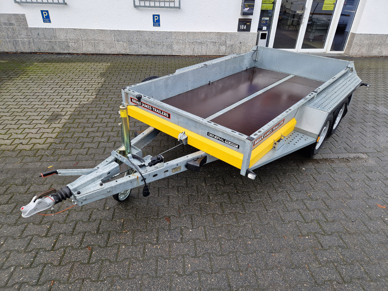 Brian James General Plant 310x160x25cm Heckbordwand 2700kg Abverkauf - Remolque plataforma/ Caja abierta: foto 2 Brian James General Plant 310x160x25cm Heckbordwand 2700kg Abverkauf - Remolque plataforma/ Caja abierta: foto 2