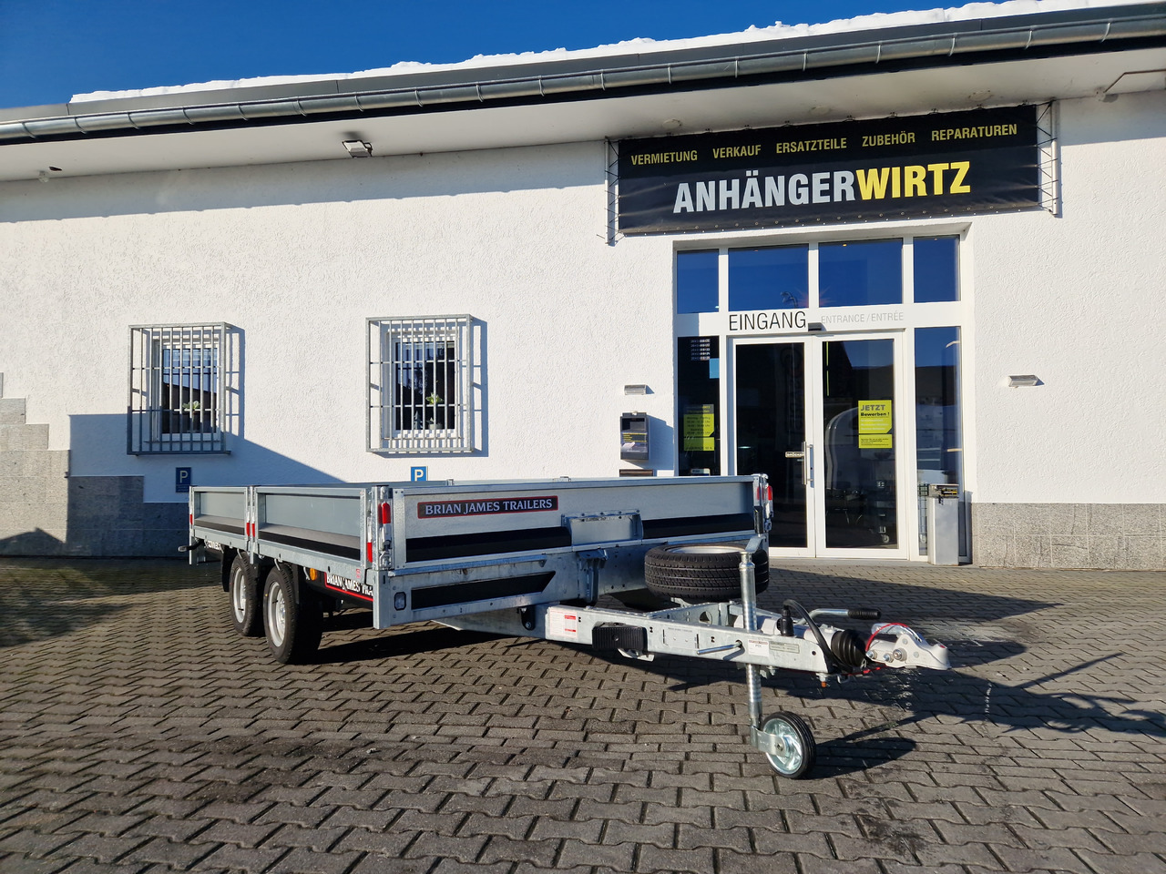 Brian James Trailer Connect 360x215x30cm Blackline Bordwände LED 12" (L) 3500kg - Remolque plataforma/ Caja abierta: foto 4 Brian James Trailer Connect 360x215x30cm Blackline Bordwände LED 12" (L) 3500kg - Remolque plataforma/ Caja abierta: foto 4