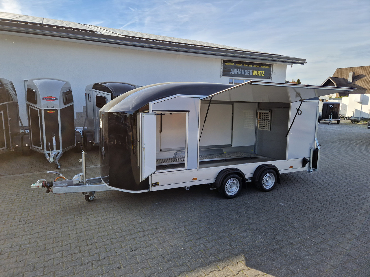 Cargo Roadster 1000 480x200x206cm Poly grey Seitenklappe & Tür ASR CAR Pullman 100km/H 3500kg 2025 - Remolque caja cerrada: foto 1 Cargo Roadster 1000 480x200x206cm Poly grey Seitenklappe & Tür ASR CAR Pullman 100km/H 3500kg 2025 - Remolque caja cerrada: foto 1