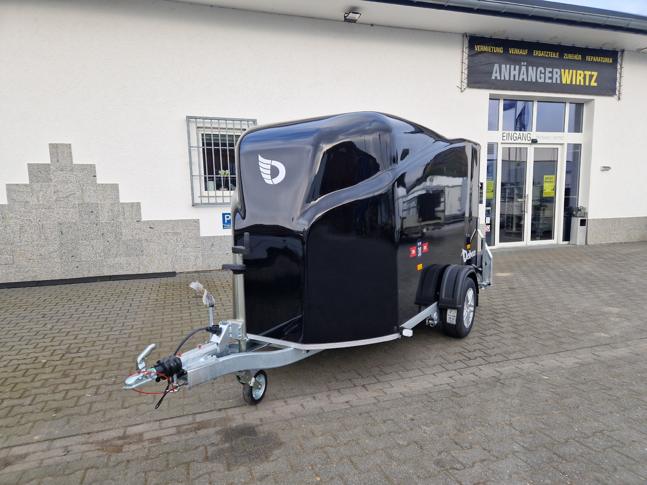 Remolque de coche Debon Cargo 1300 300x152x168cm black Seitentür Alufelgen silver Pullman II 100km/H 1300kg Modell 25: foto 11