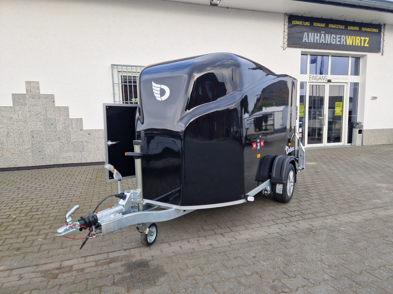 Remolque de coche Debon Cargo 1300 300x152x168cm black Seitentür Alufelgen silver Pullman II 100km/H 1300kg Modell 25: foto 20