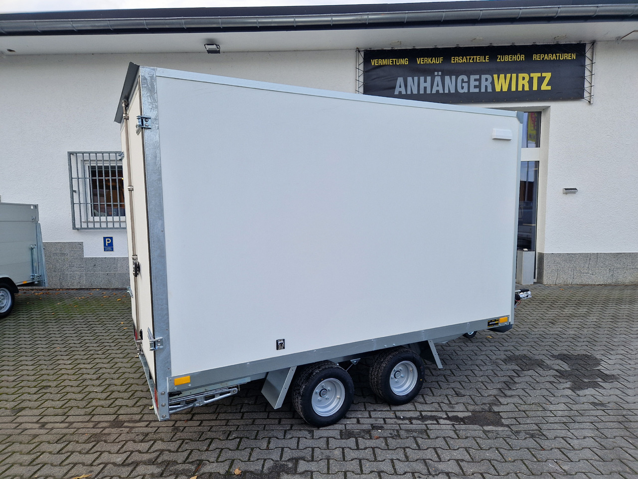 Remolque caja cerrada Kargo Koffer Hochlader FC2730HTD 305x180x180cm Stützen 10" (M) 2700kg 100km/H: foto 9
