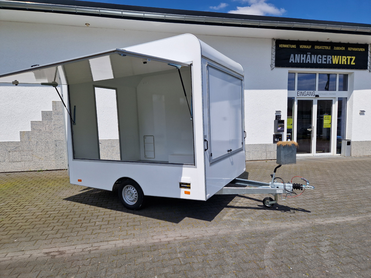 Verkaufsanhänger VK 302 220 aero retro 300cm extrabreit 2 Verkaufsklappen Hecktür 1300kg - Remolque venta ambulante: foto 5 Verkaufsanhänger VK 302 220 aero retro 300cm extrabreit 2 Verkaufsklappen Hecktür 1300kg - Remolque venta ambulante: foto 5