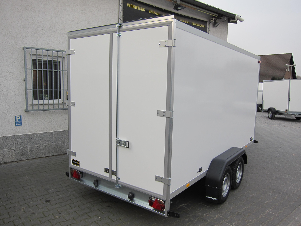 Remolque caja cerrada WM Meyer Koffer AZ 2740/185 S35 401x185x205cm (XL) 2700kg Januar Aktion: foto 11