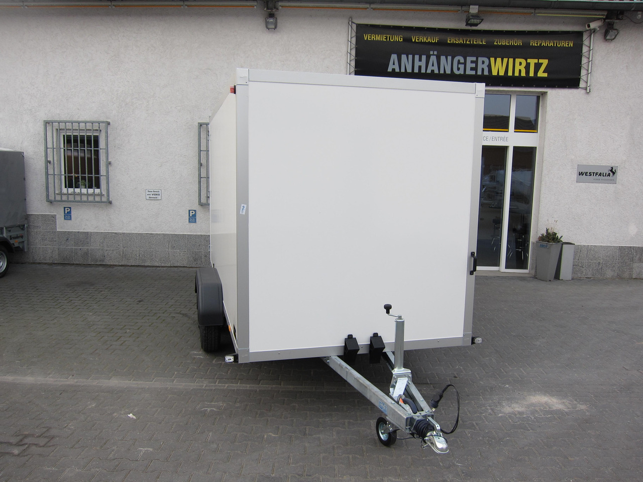 Remolque caja cerrada WM Meyer Koffer AZ 2740/185 S35 401x185x205cm (XL) 2700kg Januar Aktion: foto 7