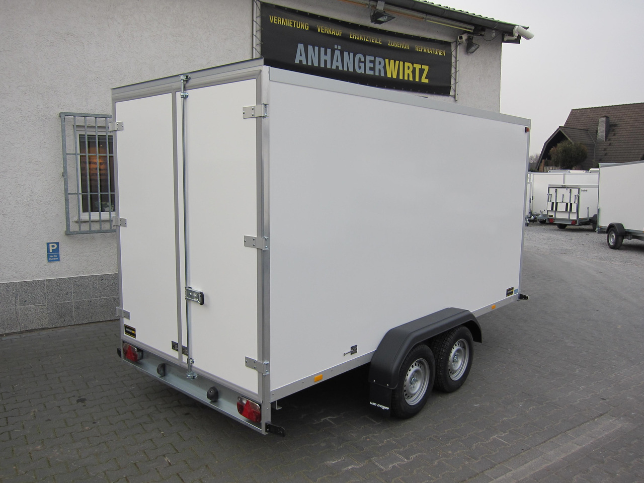 Remolque caja cerrada WM Meyer Koffer AZ 2740/185 S35 401x185x205cm (XL) 2700kg Januar Aktion: foto 10