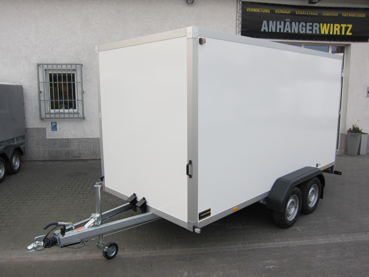 Remolque caja cerrada WM Meyer Koffer AZ 2740/185 S35 401x185x205cm (XL) 2700kg Januar Aktion: foto 17