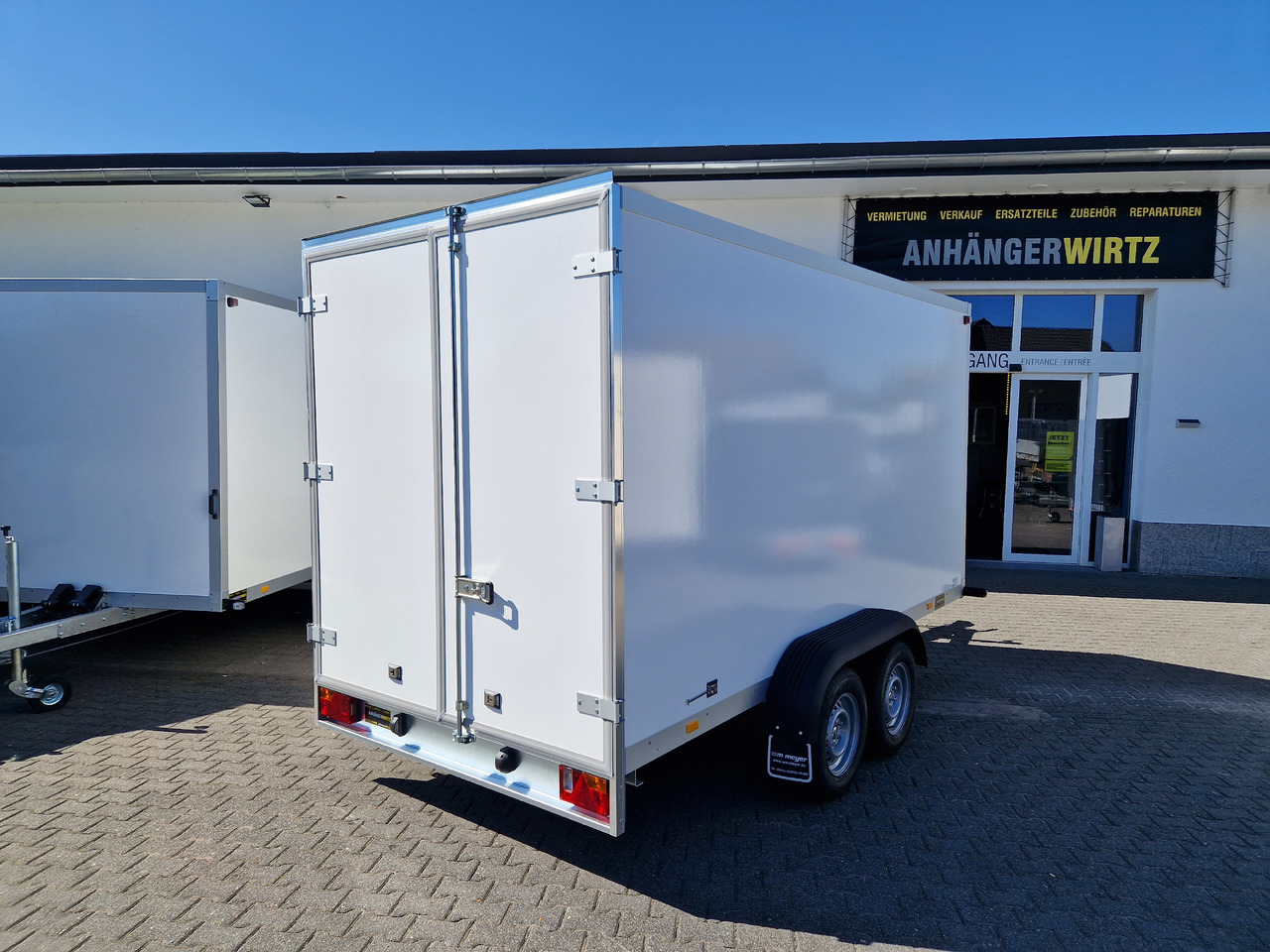 Remolque caja cerrada WM Meyer Koffer AZ 2740/185 S35 401x185x205cm (XL) 2700kg Januar Aktion: foto 20