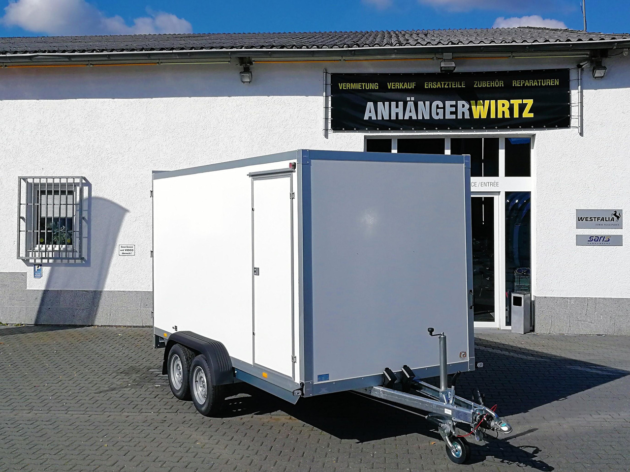 WM Meyer Koffer AZ 3540/185 S35 401x185x205cm Seitentür (XL) 3500kg Modell 2024 - Remolque caja cerrada: foto 1 WM Meyer Koffer AZ 3540/185 S35 401x185x205cm Seitentür (XL) 3500kg Modell 2024 - Remolque caja cerrada: foto 1