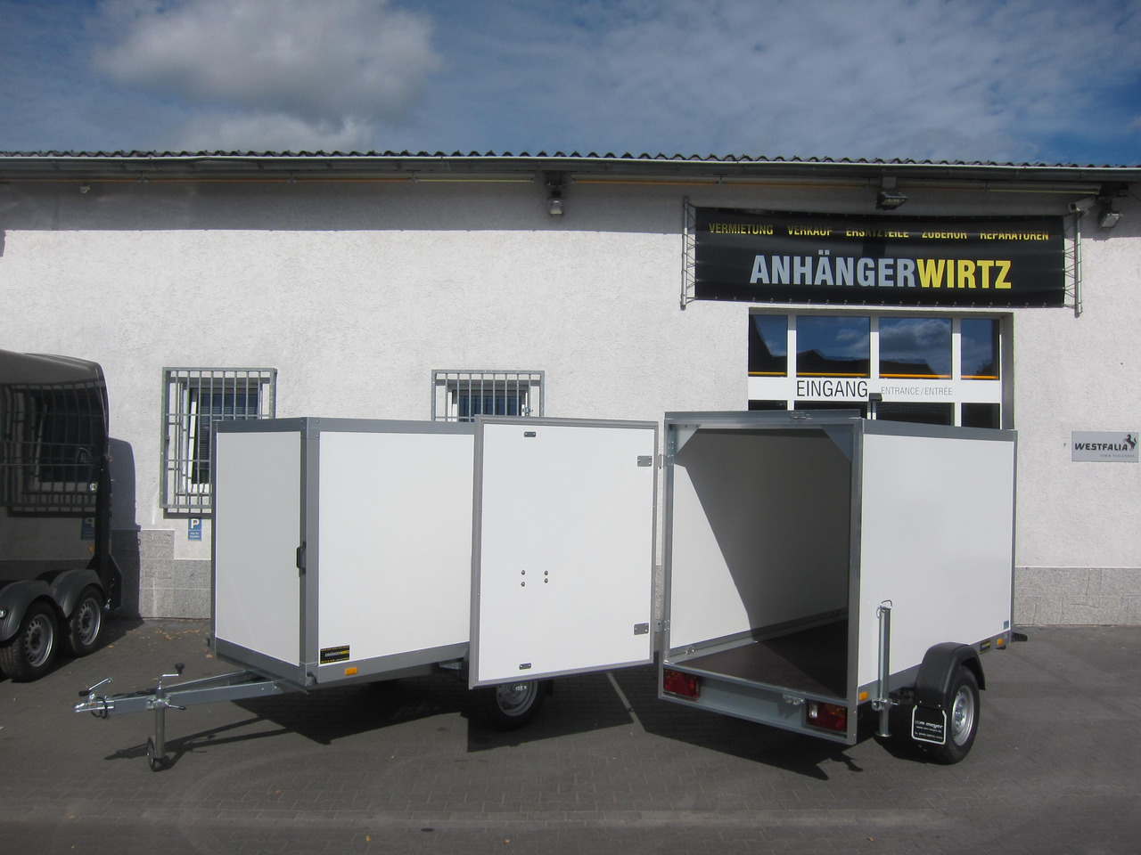 WM Meyer Koffer AZ 7525/126 150 S30 251x126x150cm (S) 750kg online Aktion Modell 2024 - Remolque caja cerrada: foto 4 WM Meyer Koffer AZ 7525/126 150 S30 251x126x150cm (S) 750kg online Aktion Modell 2024 - Remolque caja cerrada: foto 4