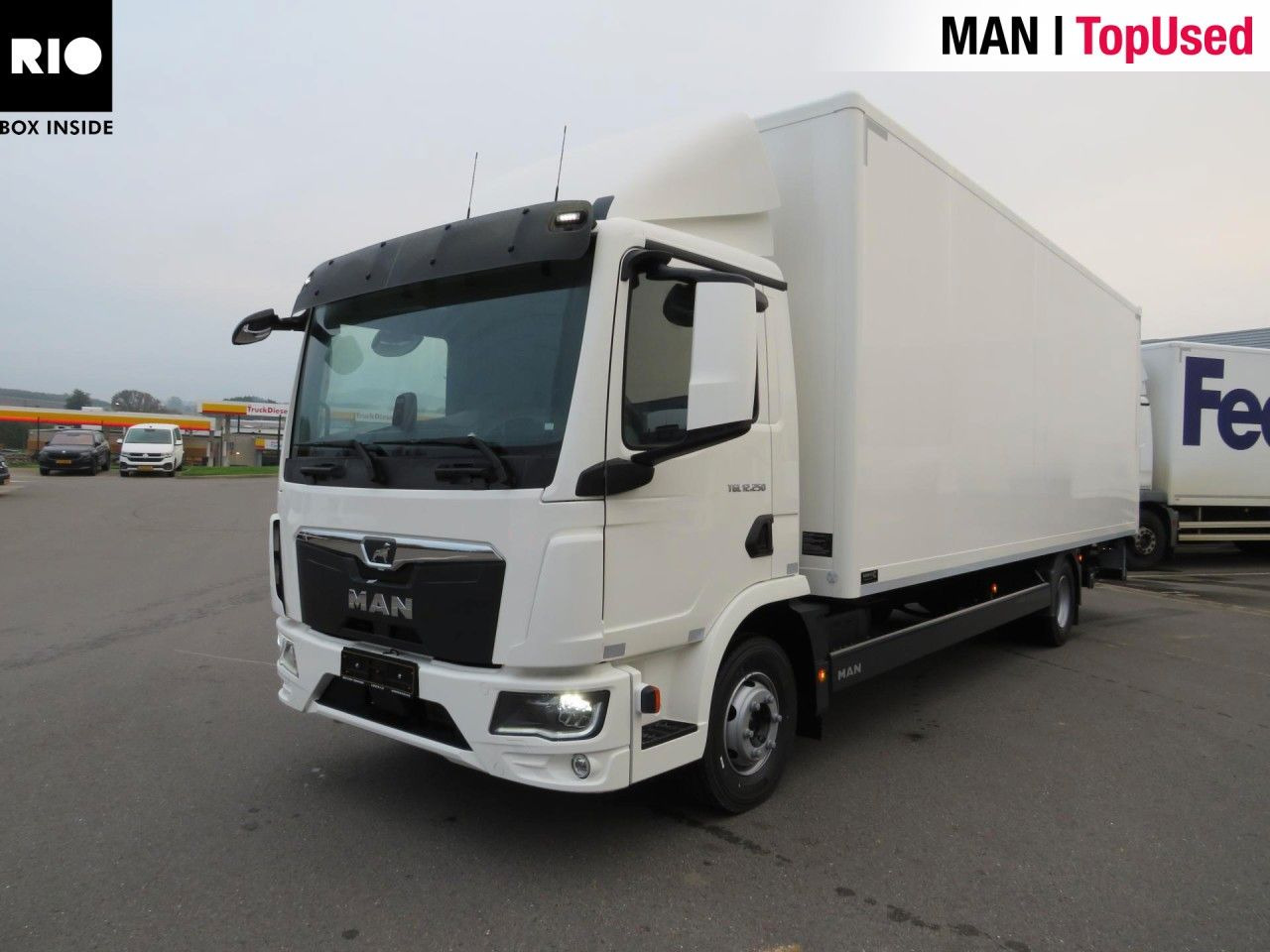 MAN TGL 12.250 4X2 BL VANTEC Koffer BÄR LBW - Camión caja cerrada: foto 1 MAN TGL 12.250 4X2 BL VANTEC Koffer BÄR LBW - Camión caja cerrada: foto 1