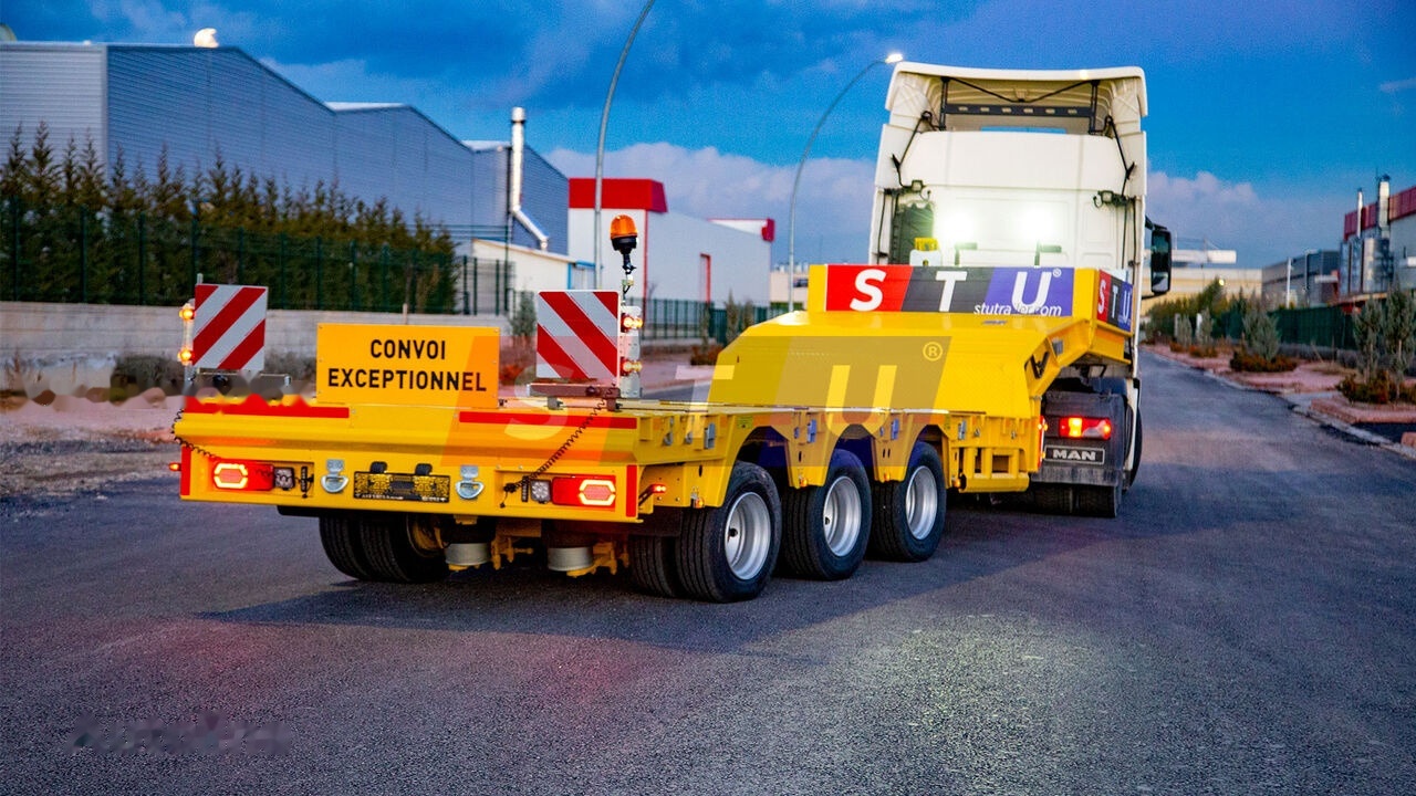Semirremolque góndola rebajadas nuevo STU 3 Axle Hydraulic Steering Low Loader: foto 19