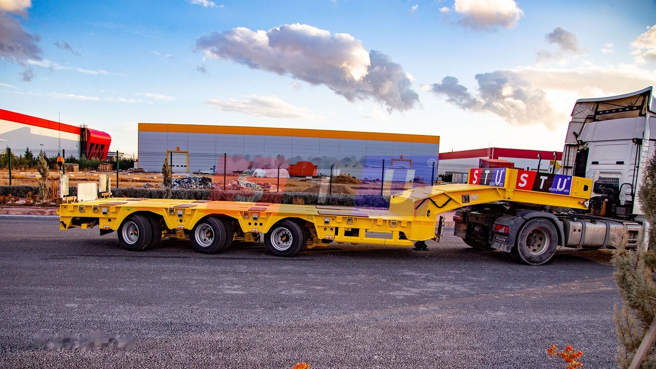 Semirremolque góndola rebajadas nuevo STU 3 Axle Hydraulic Steering Low Loader: foto 15