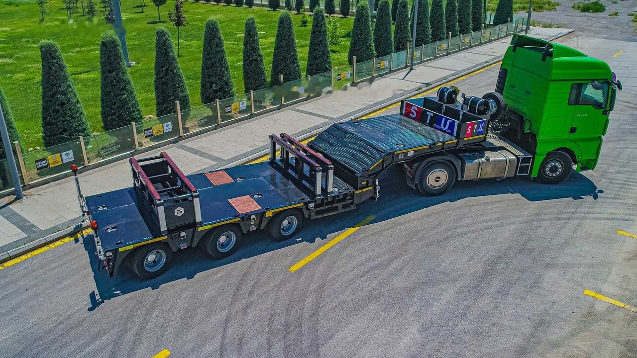 Semirremolque góndola rebajadas nuevo STU 3 Axle Hydraulic Steering Low Loader: foto 26
