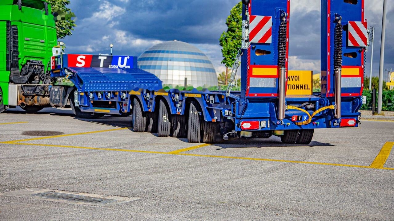 Semirremolque góndola rebajadas nuevo STU 3 Axle Hydraulic Steering Low Loader: foto 23