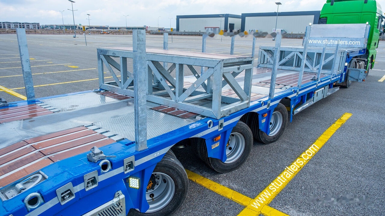Semirremolque góndola rebajadas nuevo STU 3 Axle Hydraulic Steering Low Loader: foto 10