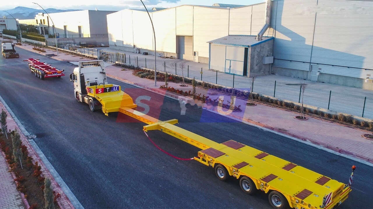 Semirremolque góndola rebajadas nuevo STU 3 Axle Hydraulic Steering Low Loader: foto 20