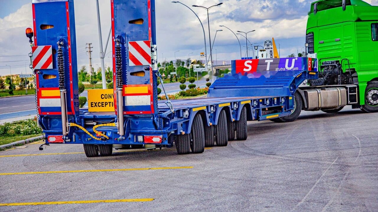 Semirremolque góndola rebajadas nuevo STU 3 Axle Hydraulic Steering Low Loader: foto 24