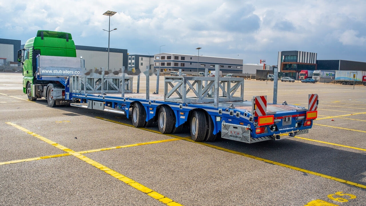 Semirremolque góndola rebajadas nuevo STU 3 Axle Hydraulic Steering Low Loader: foto 6