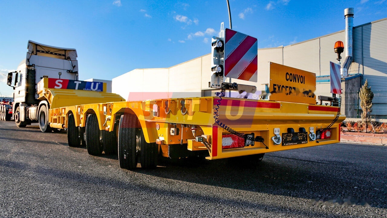 Semirremolque góndola rebajadas nuevo STU 3 Axle Hydraulic Steering Low Loader: foto 16