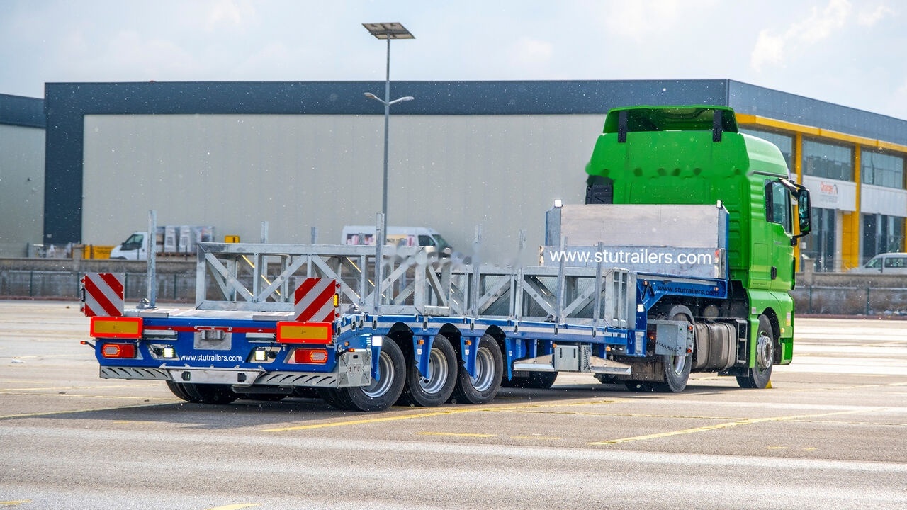 Semirremolque góndola rebajadas nuevo STU 3 Axle Hydraulic Steering Low Loader: foto 13