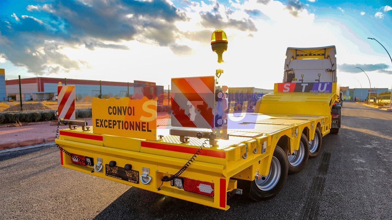 Semirremolque góndola rebajadas nuevo STU 3 Axle Hydraulic Steering Low Loader: foto 14