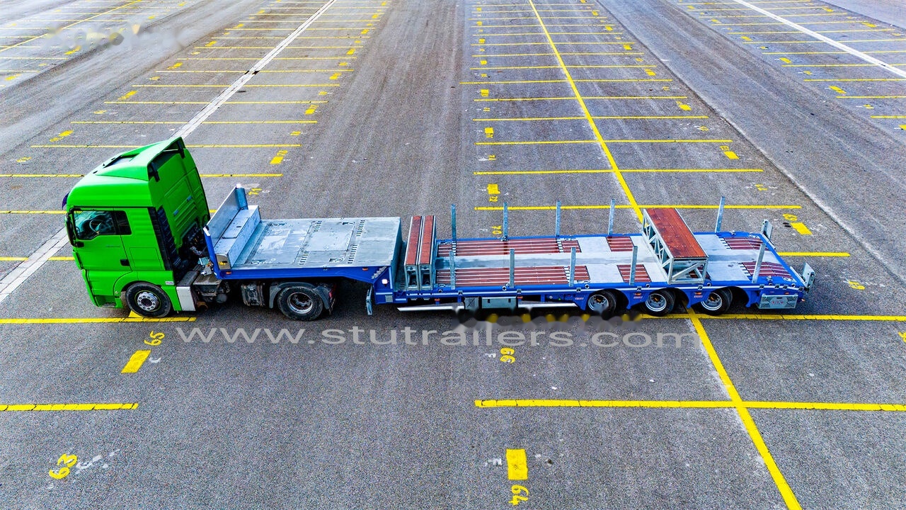 Semirremolque góndola rebajadas nuevo STU 3 Axle Hydraulic Steering Low Loader: foto 8