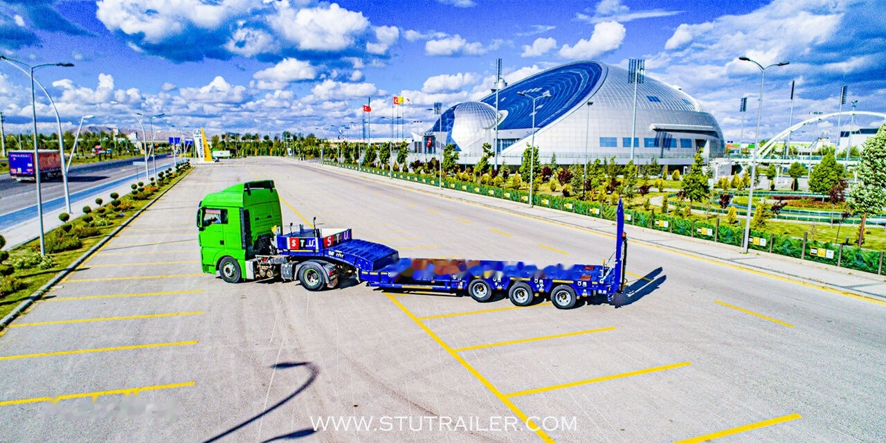 Semirremolque góndola rebajadas nuevo STU 3 Axle Hydraulic Steering Low Loader: foto 21