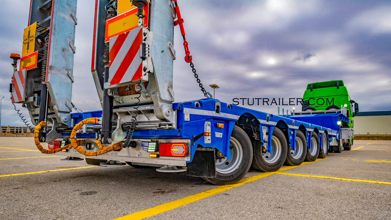 STU 5 Axle Hydraulic Steering Extendable Low Laoder - Semirremolque góndola rebajadas: foto 1 STU 5 Axle Hydraulic Steering Extendable Low Laoder - Semirremolque góndola rebajadas: foto 1