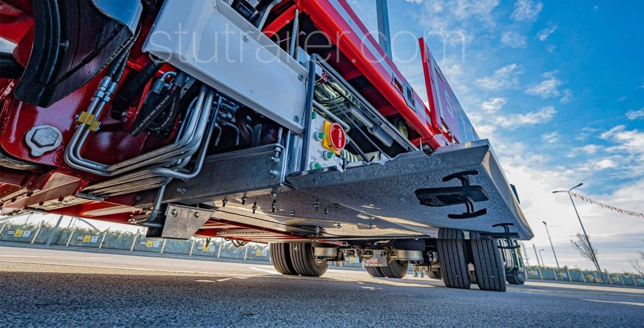 Remolque góndola rebajadas para transporte de equipos pesados nuevo STU Boat Drawbar Trailer / Bateau ATTACHE Remorque: foto 10
